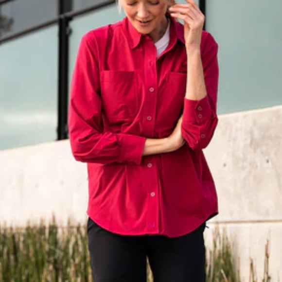 SCOTTeVEST Sabrina Travel Shirt  - size M - Picture 1 of 5